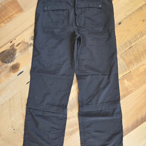 Women's The North Face Convertible Pant Black Size 8 - Picture 2 of 7